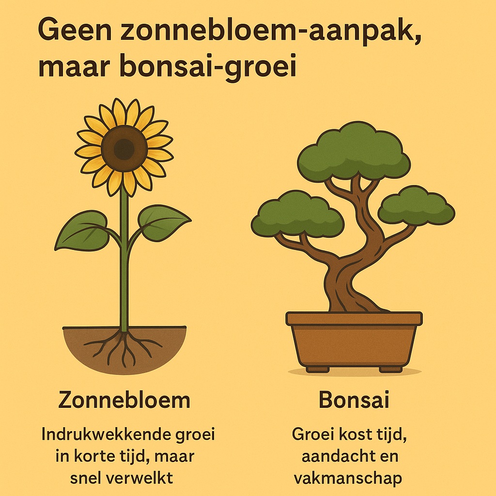 bonsai aanpak van fatsoen