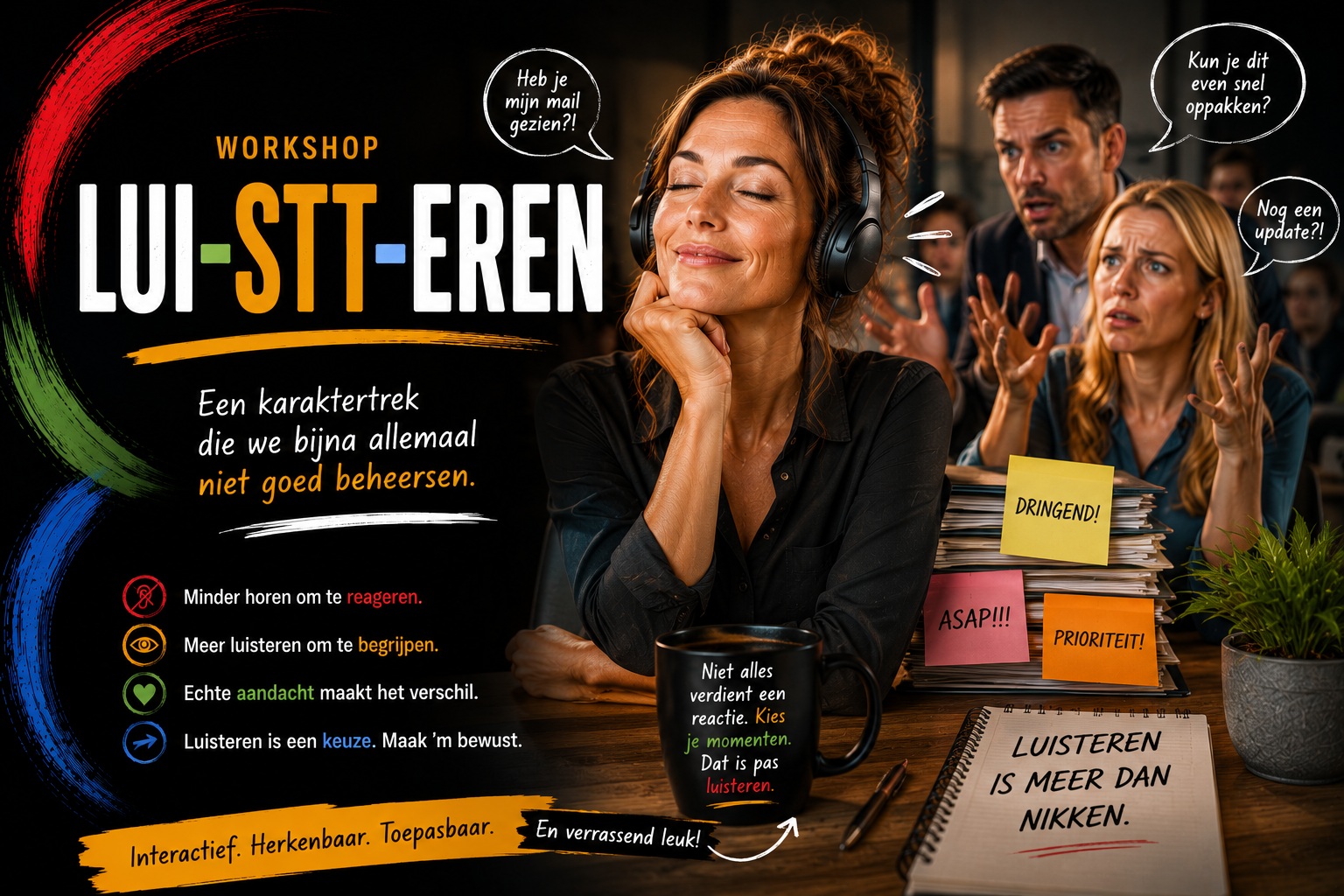 Workshop Luisteren van Fatzoen