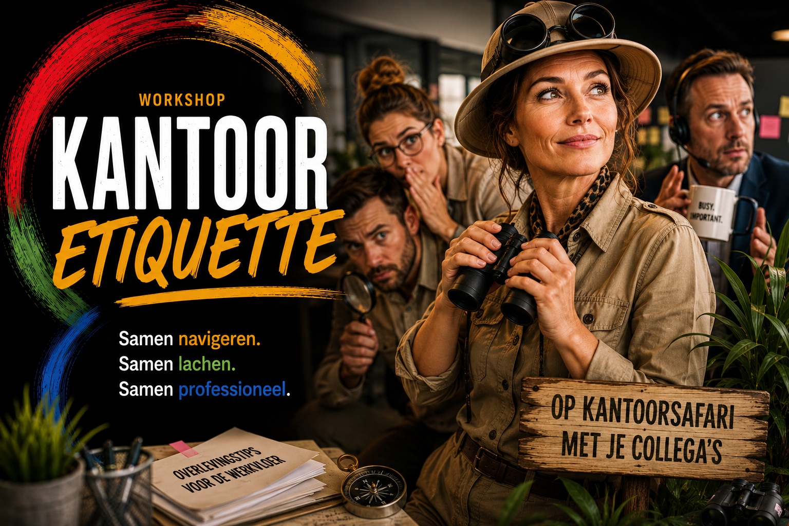 Op teamsafari met je collega's