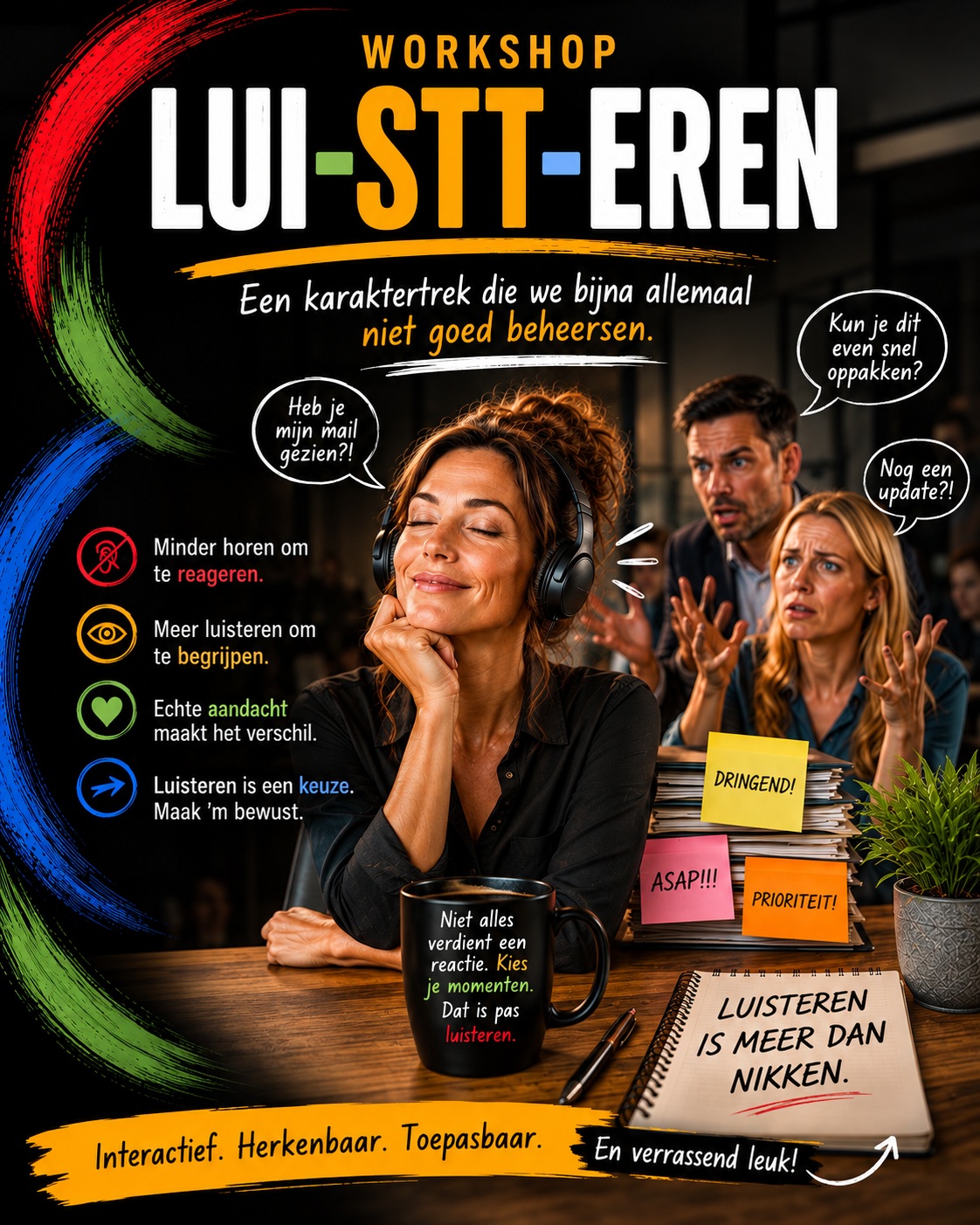 Workshop Luisteren van Fatzoen